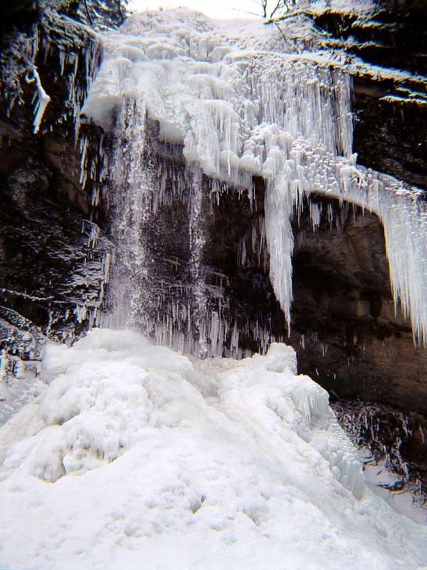 001 Scheffauer Wasserfaelle Muendung Hirschbergsaubach 2