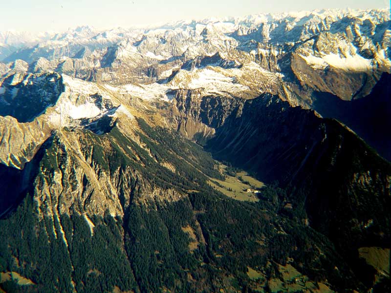 Allgaeuer Alpenn Nebelhorn Mittelstation