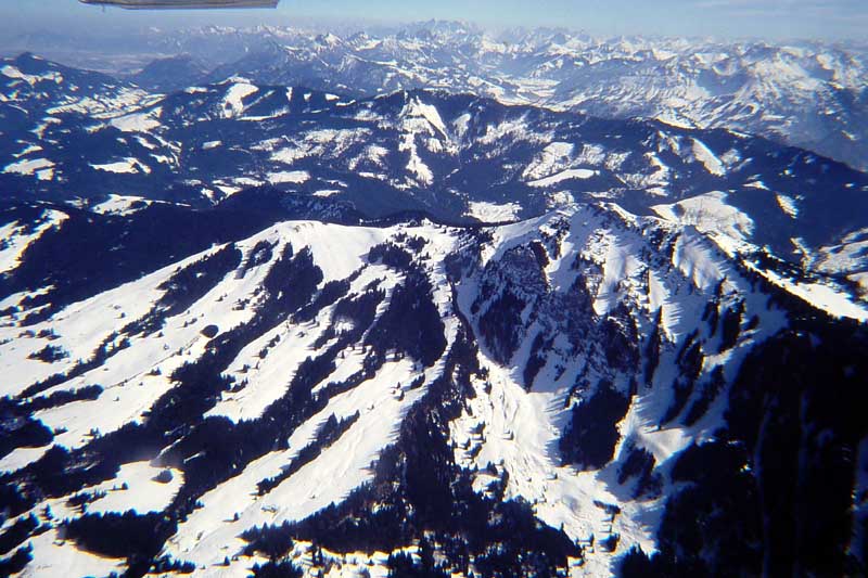 Grünten - Blick von Südwest