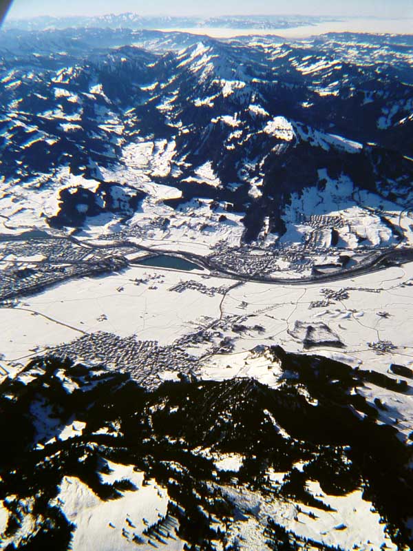 Gunzesrieder Tal und Bodensee / Rheintal (Nebel)