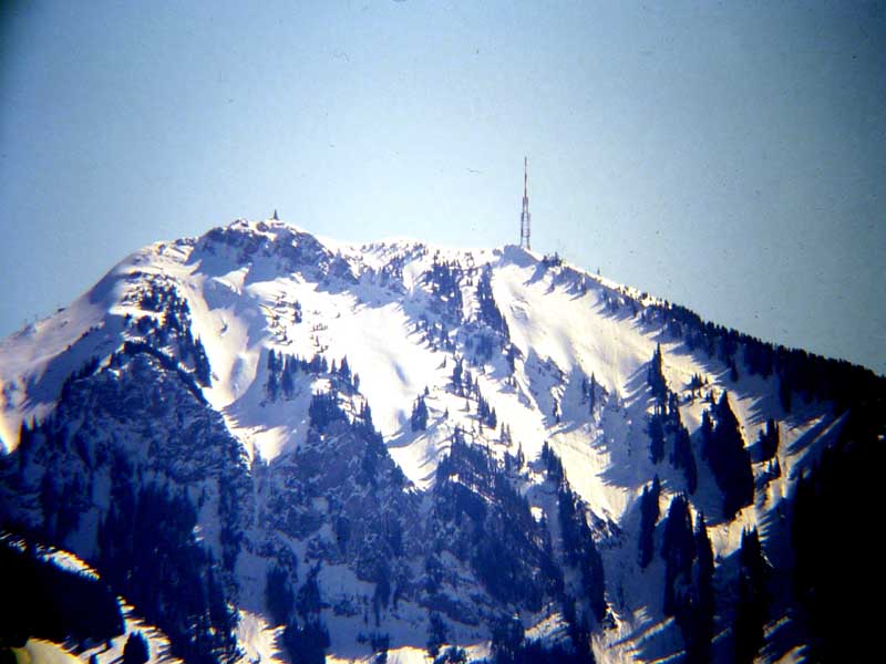 Grünten - Blick von Südwest