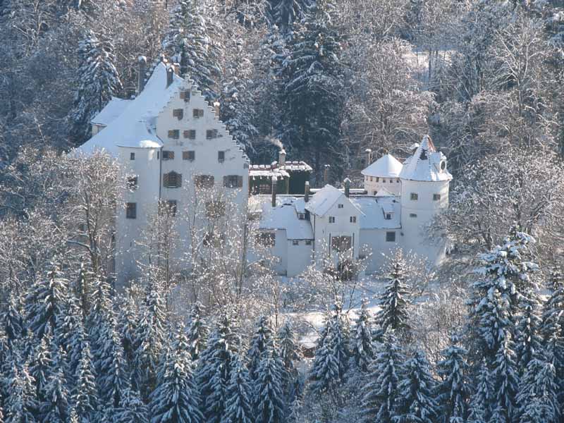 Schloss Syrgenstein - November 2007 - der erste Schnee