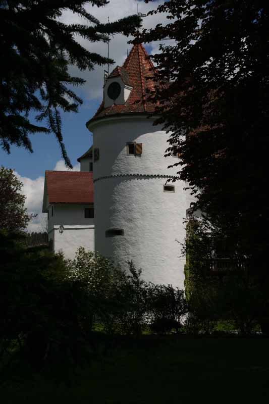 Schloss Syrgenstein - südlicher Turm Mai 2005
