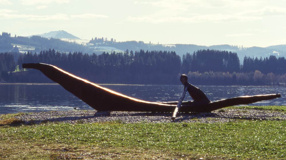 Rottachsee (Allgäu) / Kunst am Bau - Moosbach