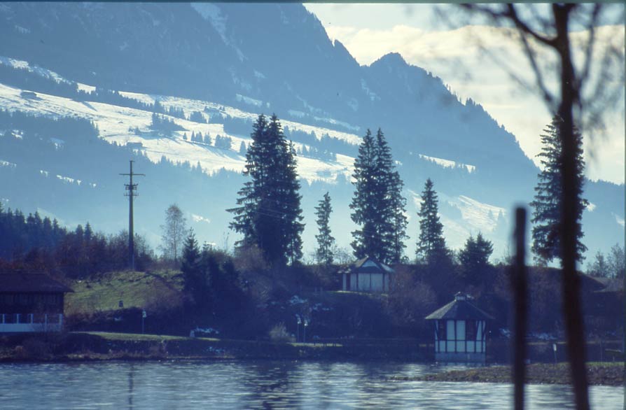 Rottachsee (Allgäu) / der erste Schnee oberhalb der Talsperre