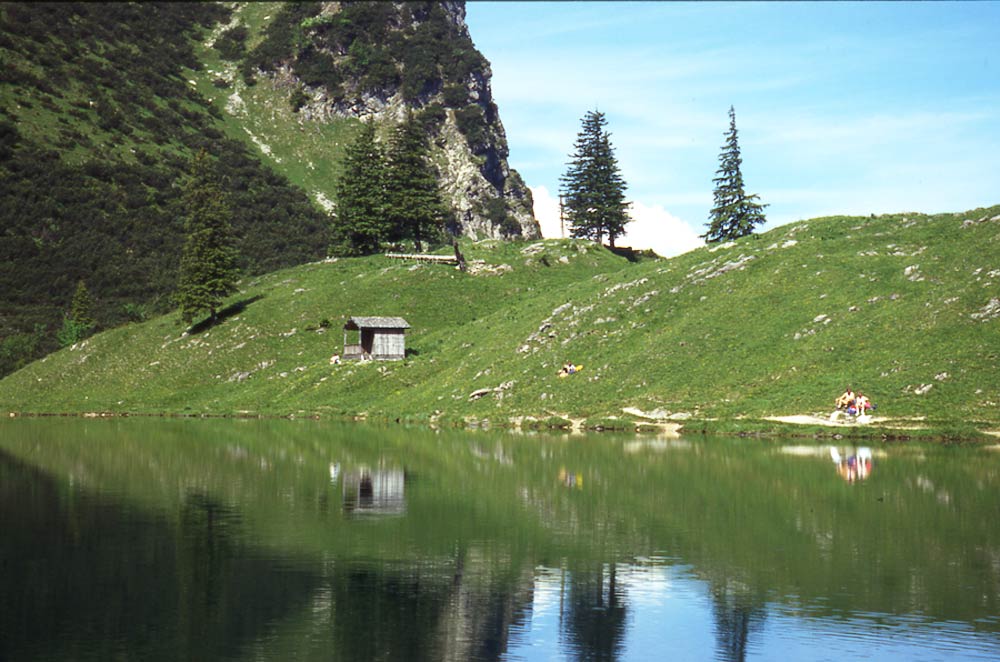 Rubihorn / Talufer des unteren Gaisalpsees