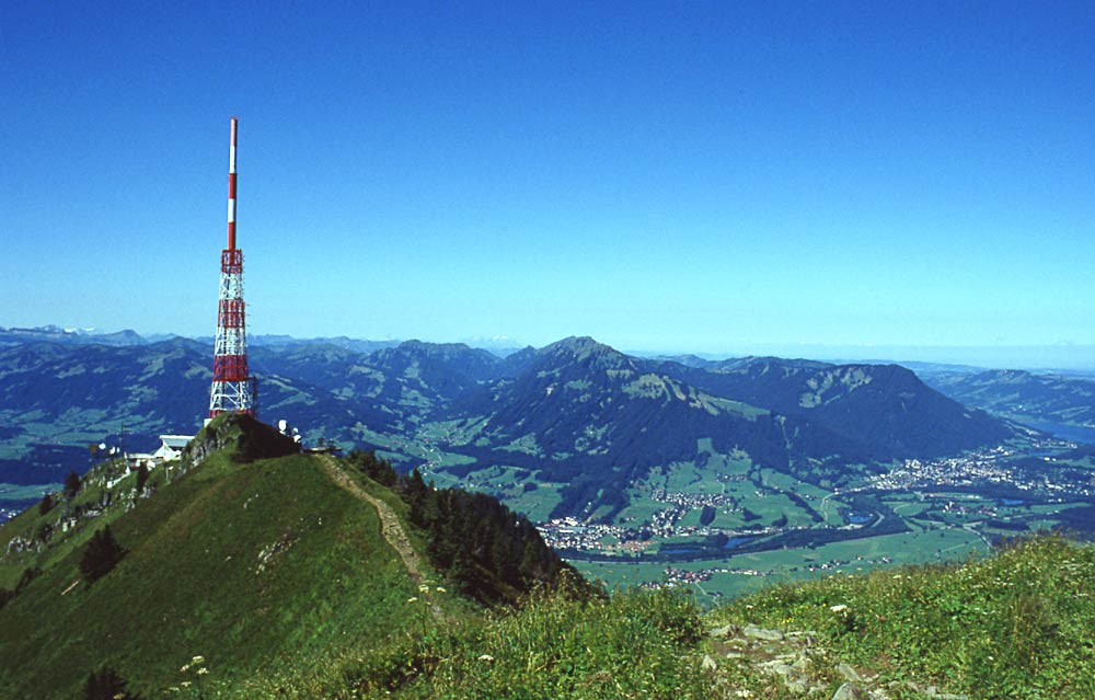 Sommer im Allgäu / Günten - Blick auf  Mittag und Gunzesrieder Tal 