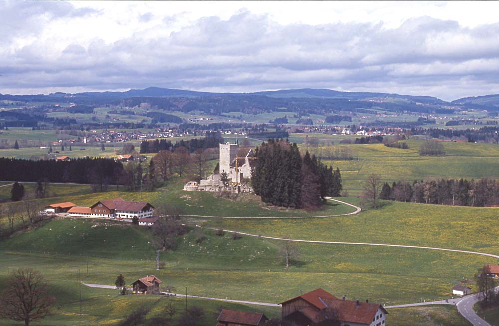 Sommer im Allgäu / Burgruine Sulzberg