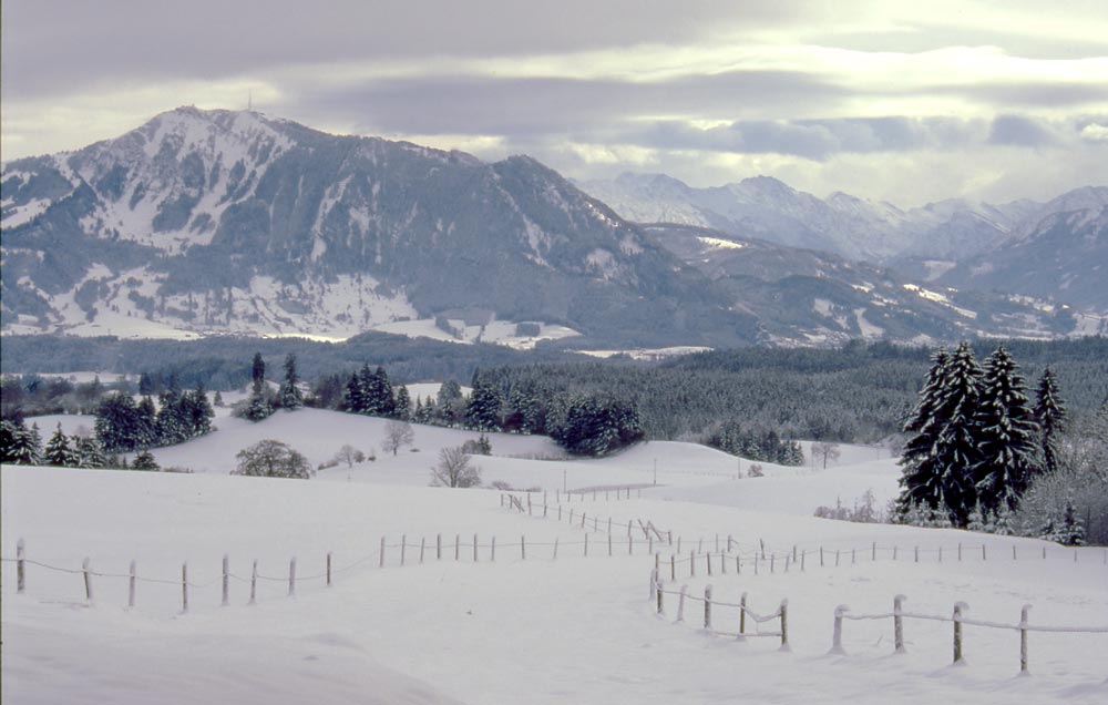 Winter im Allgäu / Der Grünten