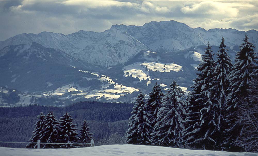 Winter im Allgäu / Breitenberg und Großer Daumen