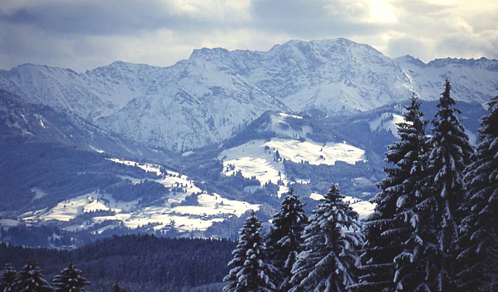 Winter im Allgäu / Breitenberg und Großer Daumen