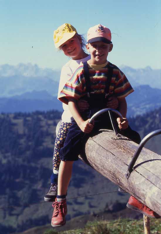 Hochgratbahn / Alpiner Kinderspielplatz an der Bergstation