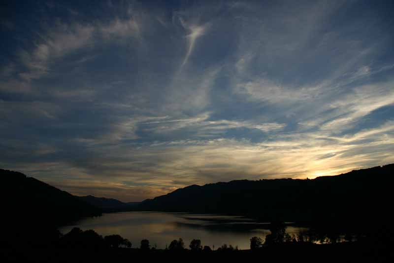 Sonnenuntergang am Alpsee 029