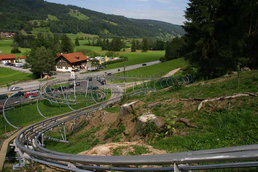 letztes stück vor dem kreisel