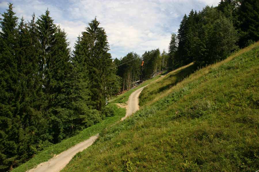 Ziehweg in der Alpsee Bergwelt