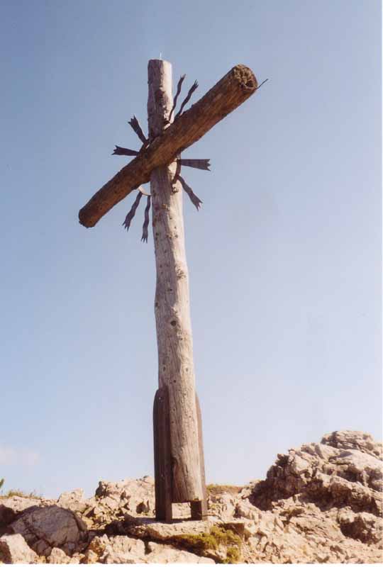 Gipfelkreuz am Iseler