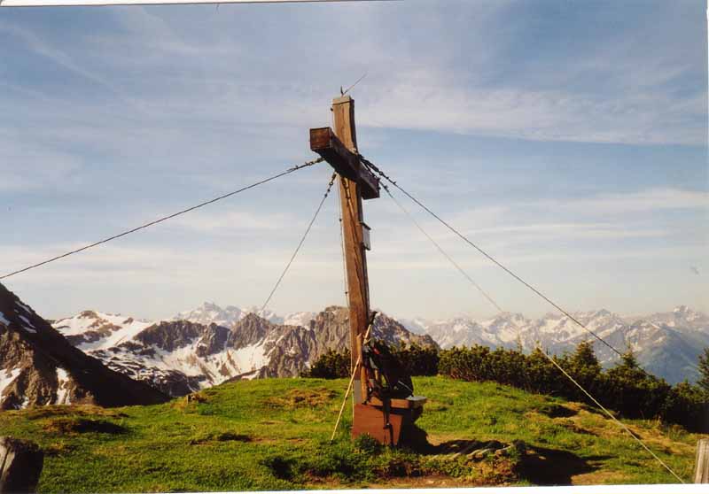 Gipfelkreuz am Schnippenkopf