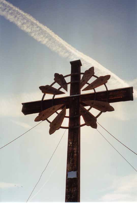 Gipfelkreuz am Sonnenkopf