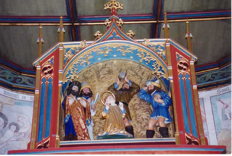 Altaraufsatz Kapelle Zell Buflings