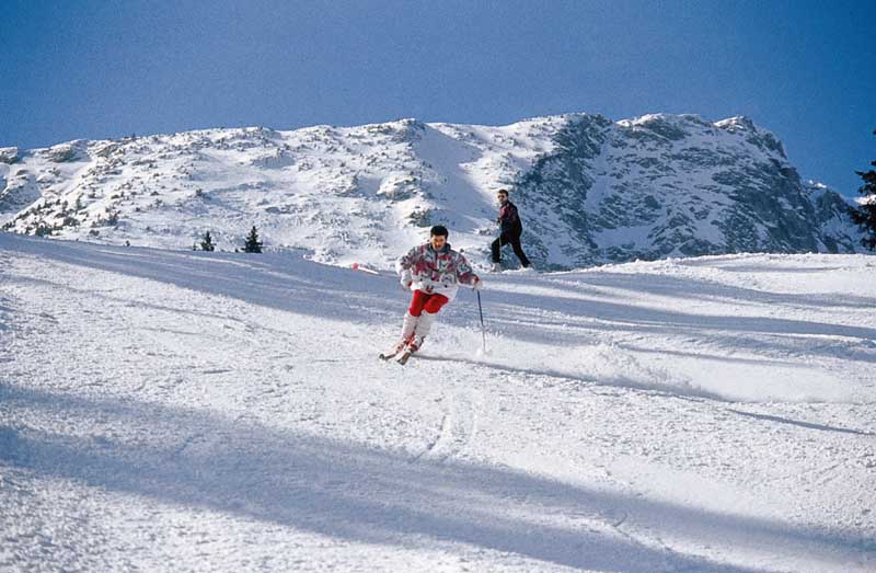 Skilaufen im Oberallgäu