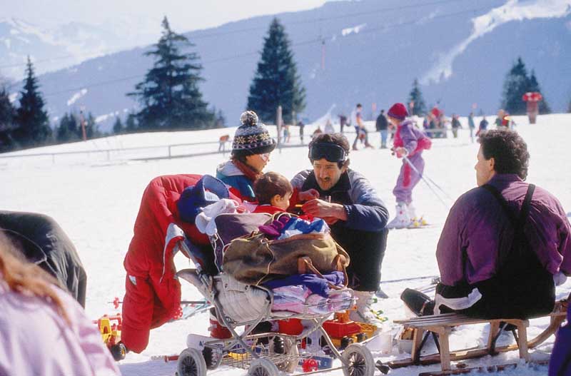 Nachwuchs auf der Piste