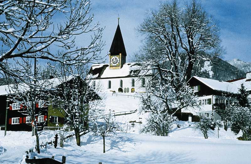 Winter im Allgäu - bei Sonthofen