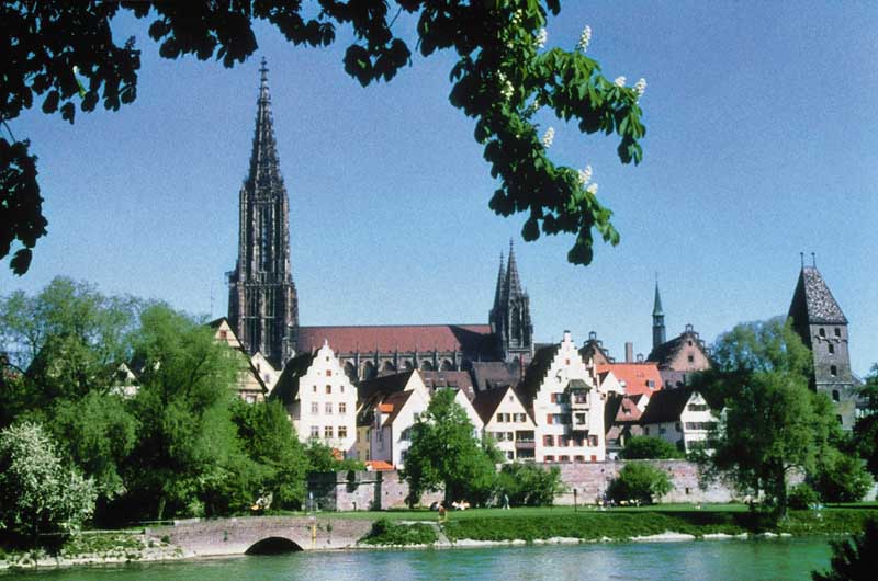 Ulmer Münster und die Donau