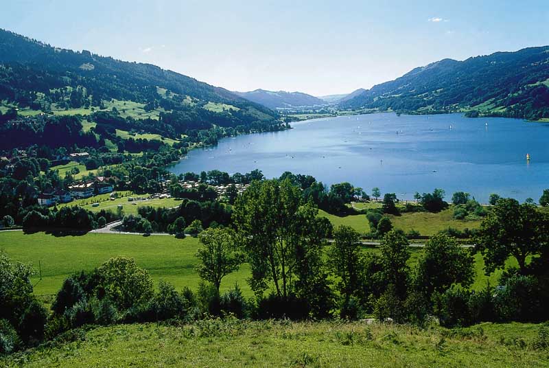 Der grosse Alpsee bei Immenstadt