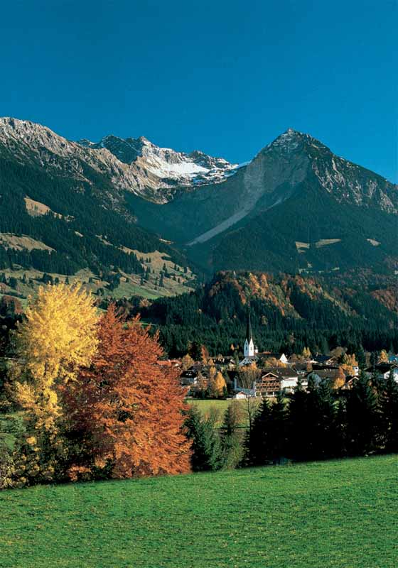 Ortsansicht Herbst
