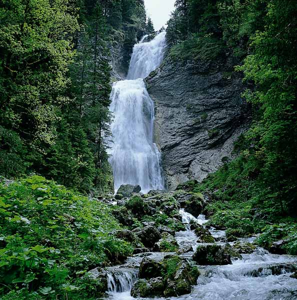 Wasserfall an der Kenzenhütte 