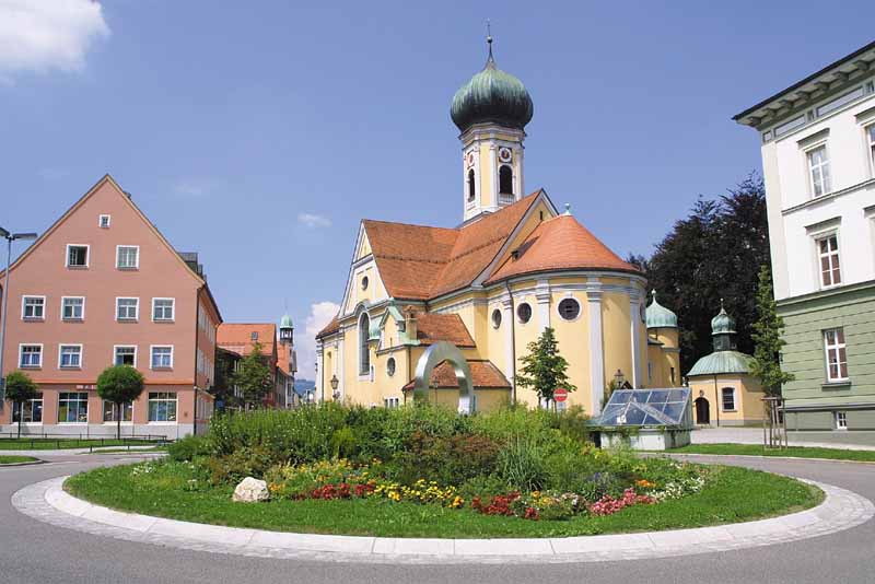 Immenstadt / Parkhaus in der Innenstadt