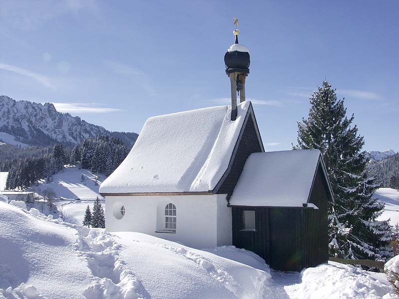 Winter / Kapelle in Giessenschwand
