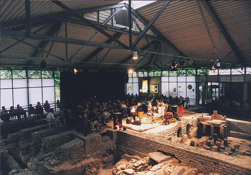 Kempten - Archäologischer Park Cambodunum - Kleine Thermen