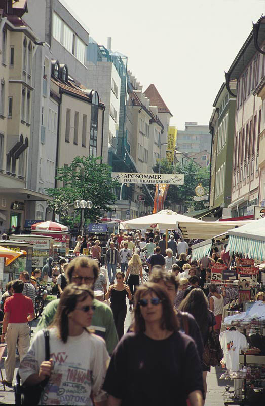 Kempten - Fussgängerzone Fischerstrasse