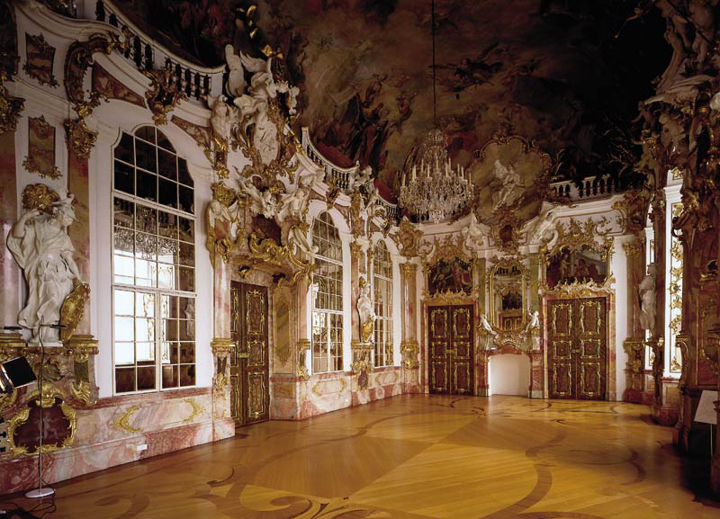 Kempten - Prunkraum in der fürstäbtlichen Residenz