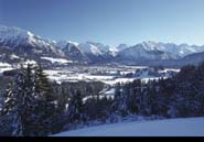 Oberstdorf Winterpanorama