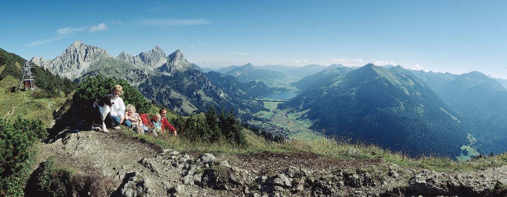 Panorama / Wandern in den Bergen