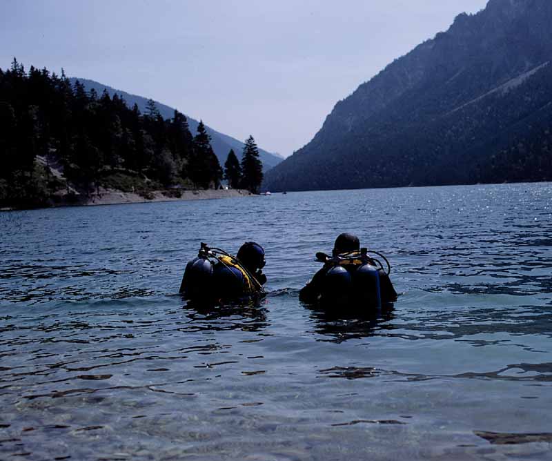 Plansee und Urisee / Plansee Taucher Camp