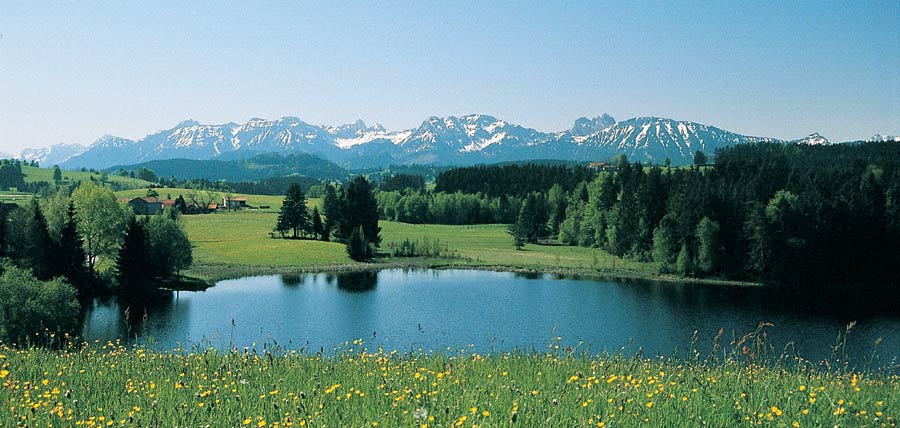 Hergratsrieder Weiher in Halblech 