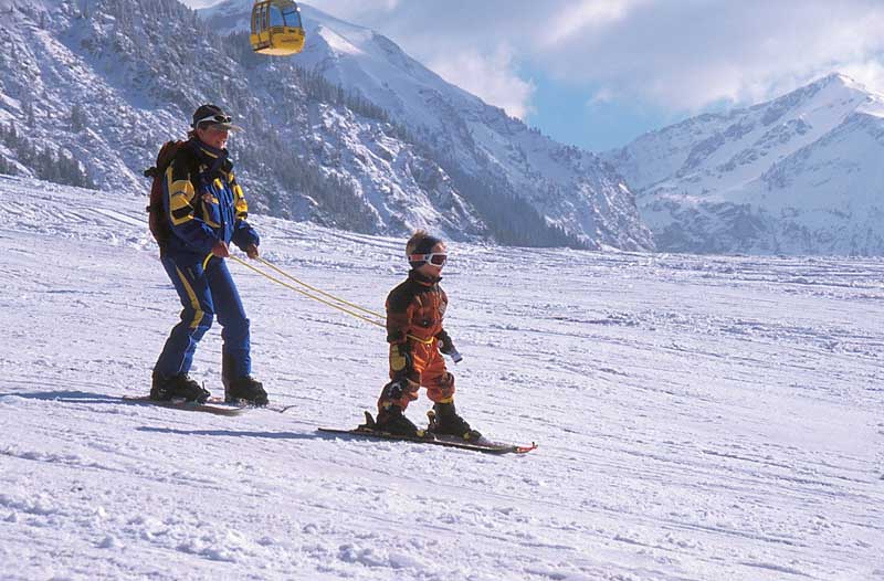Ski, Snowboard, Carven, Telemark im Tannheimer Tal