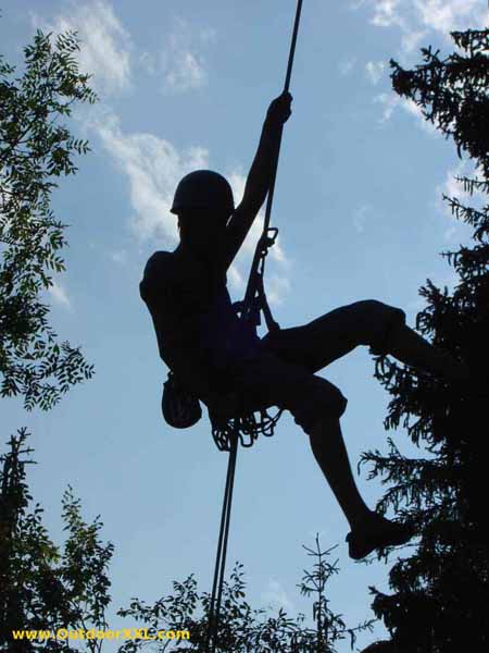 Klettern am Klingenbichl in Oberstdorf