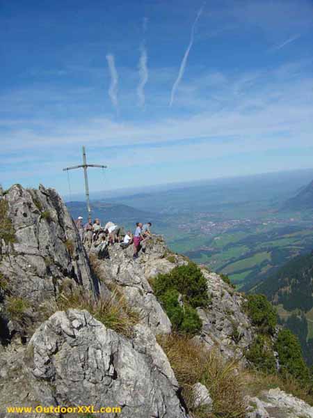 Gipfel des Rubihorn – Blick in Richtung Norden