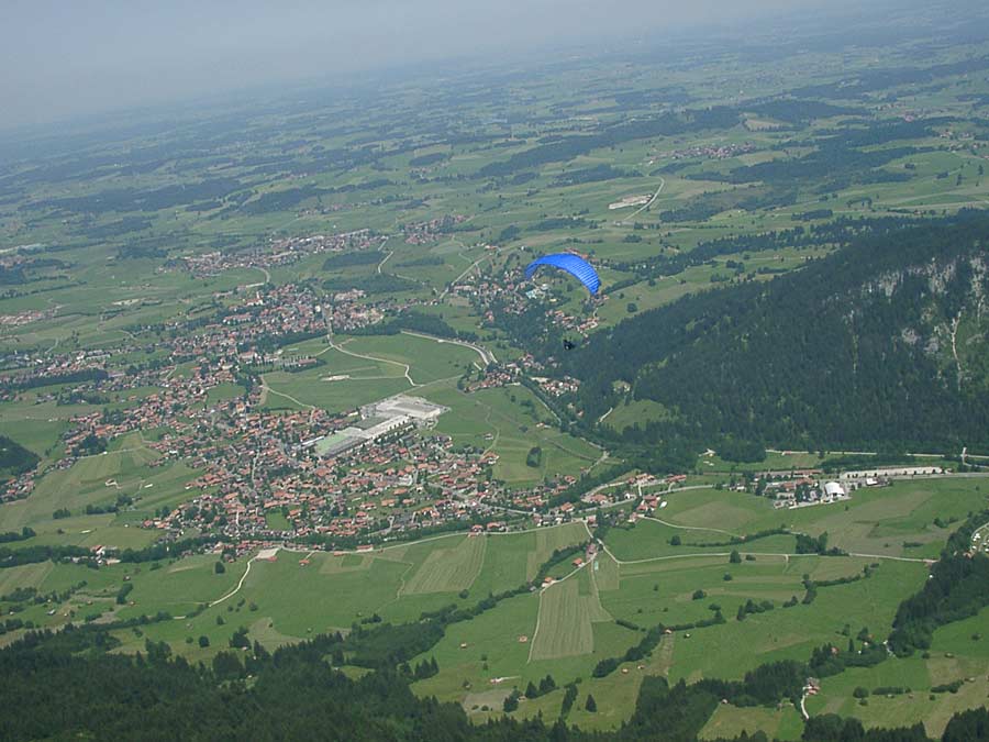 Gemeinde Pfronten / zwischen drei Tälern mit Ausgang ins Flachland gelegen